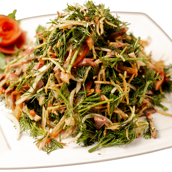 №13 Салат ароматная говядина с укропом