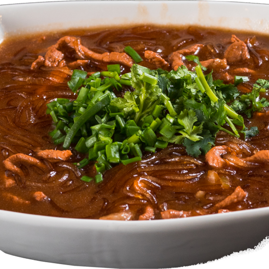 №46 Лапша крахмальная с мясом