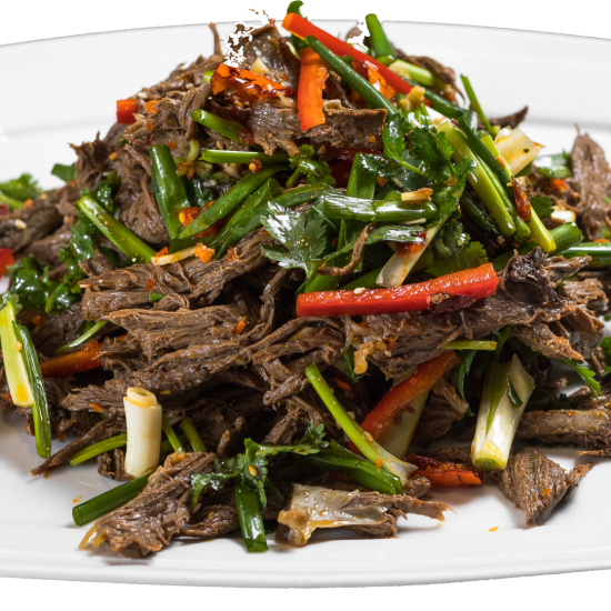 №02 Салат с говяжьим сердцем