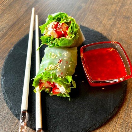 Спринг-ролл с креветкой