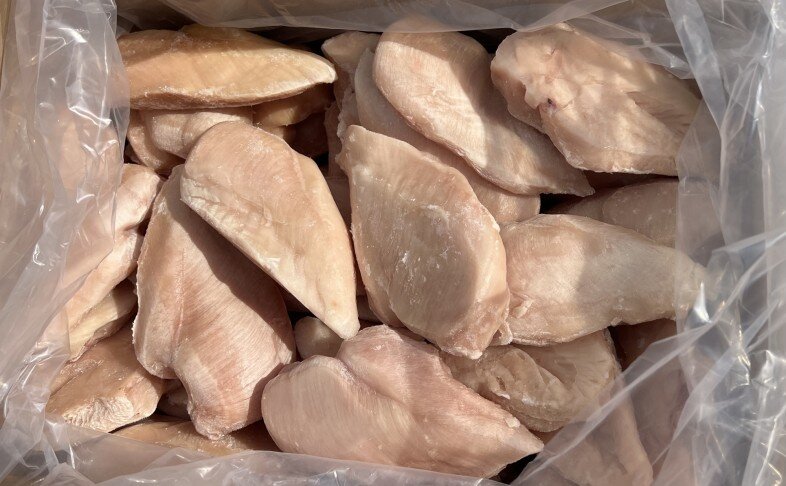 ФИЛЕ ГРУДКИ ЦЫПЛЕНКА БЕЗ КОСТИ (СУХОЙ ЗАМОРОЗКИ)