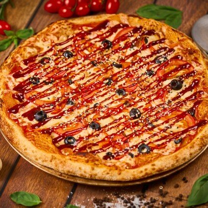 Пицца "Барбекю" 24см | халяль