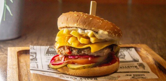 По-американски бургер