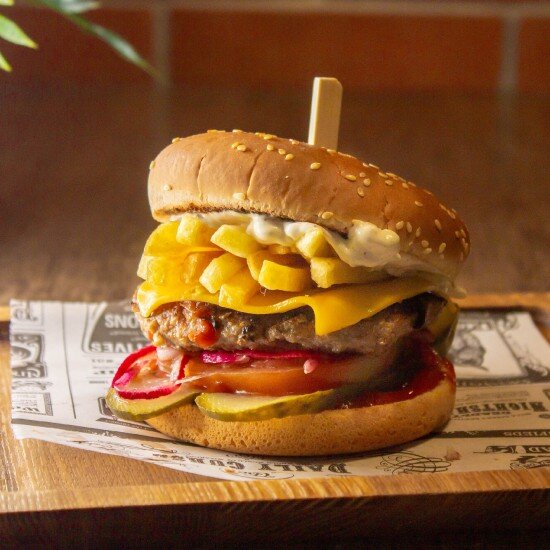 По-американски бургер