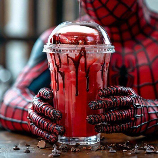 Милкшейк Человек паук