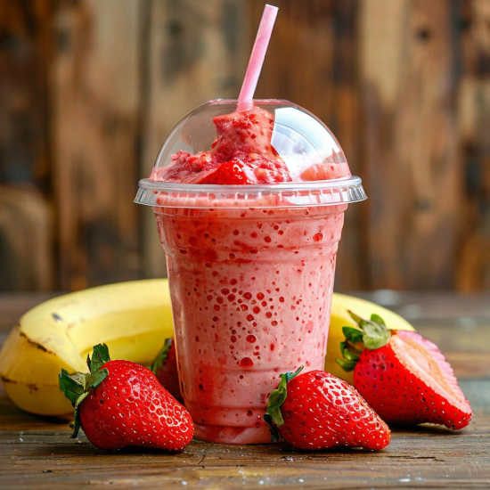 Смузи Клубника - Банан