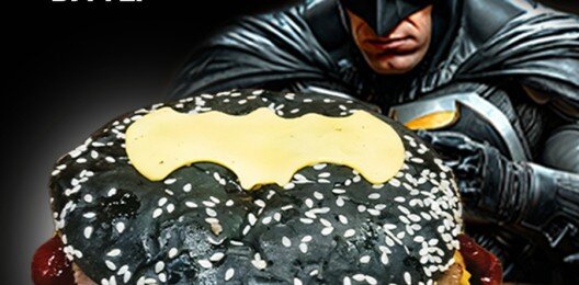 Бэтмен черный бургер