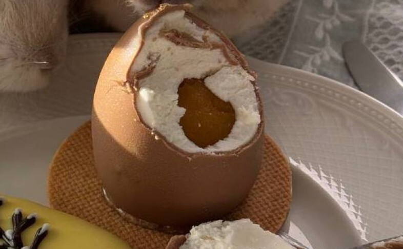 Муссовый десерт Яйцо