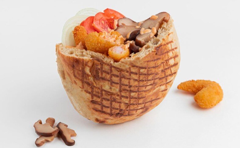 Шаверма Том Ям с креветкой