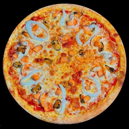 Пицца  Морской бум