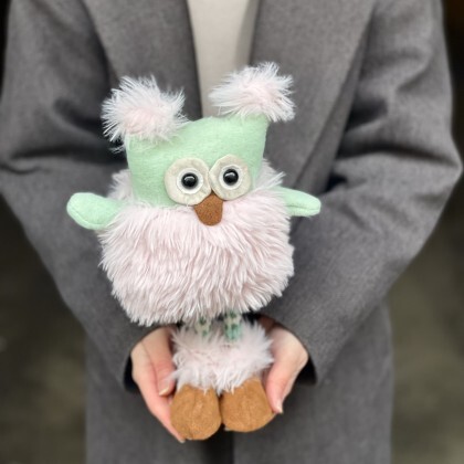 Мягкая игрушка Сова на ножках