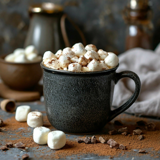 Какао с молоком