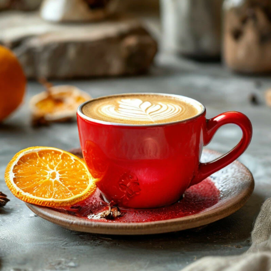 Цитрусовый капучино