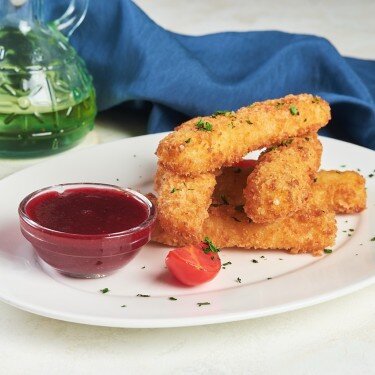 Жаренный сыр в панировке