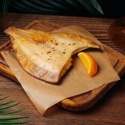 Камбала на гриле