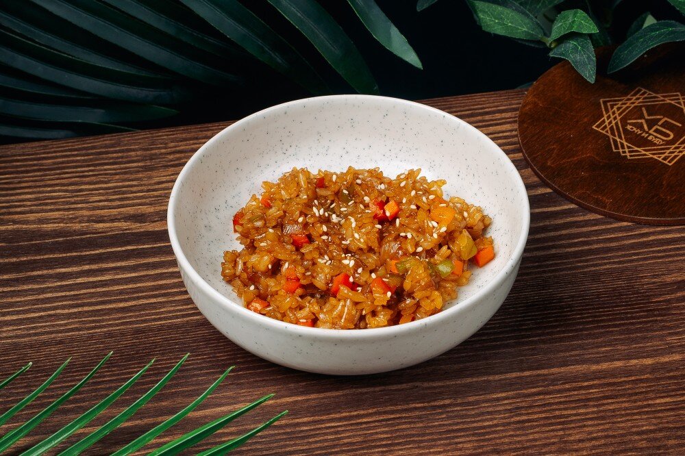 Японский рис с овощами