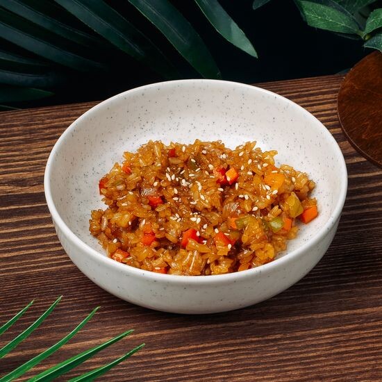 Японский рис с овощами