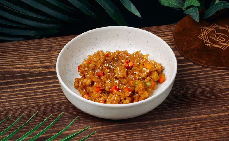 Японский рис с овощами