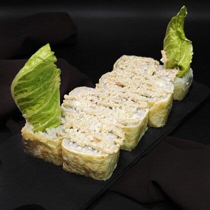 Ролл "Курочка в омлете" | халяль