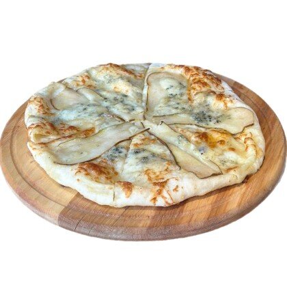 Хачапури с Грушей и сыром горгонзолой