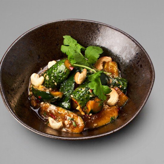 Салат Битые огурцы