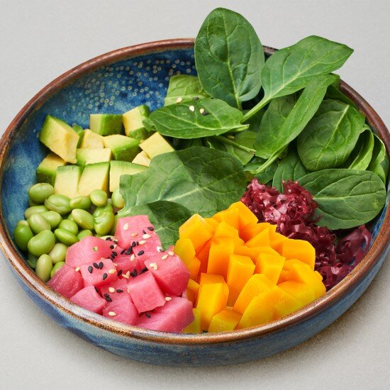 Поке боул с тунцом