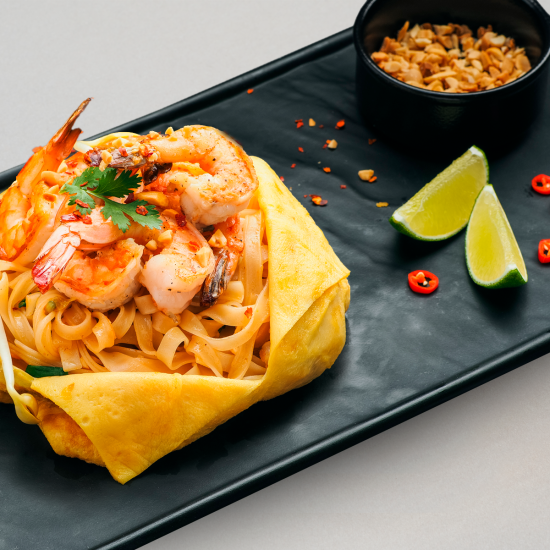 Пад Тай с креветками