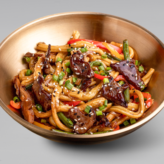 Вок Удон с говядиной