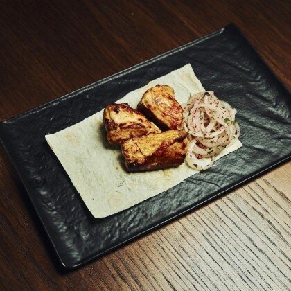 *Шашлык из куриной грудки