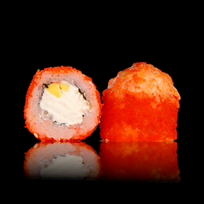 Запеченный ролл "Лосось спайси" - 8 шт