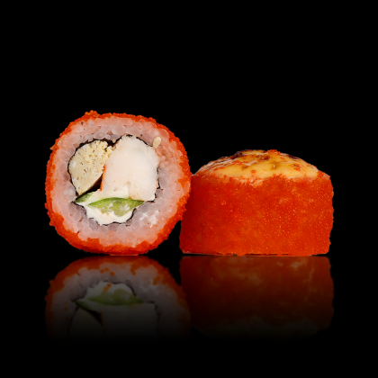 Запеченный ролл "Экшен Спайси" - 8 шт