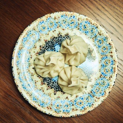 *Хинкали со свининой