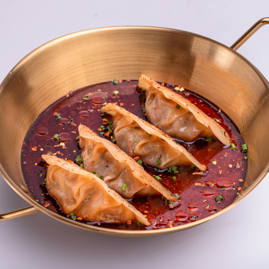 Гедза с курицей на пару 4шт