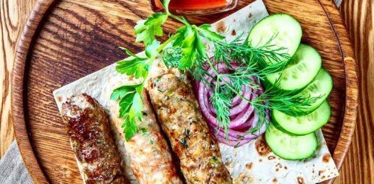 Кебаби из курицы с сыром