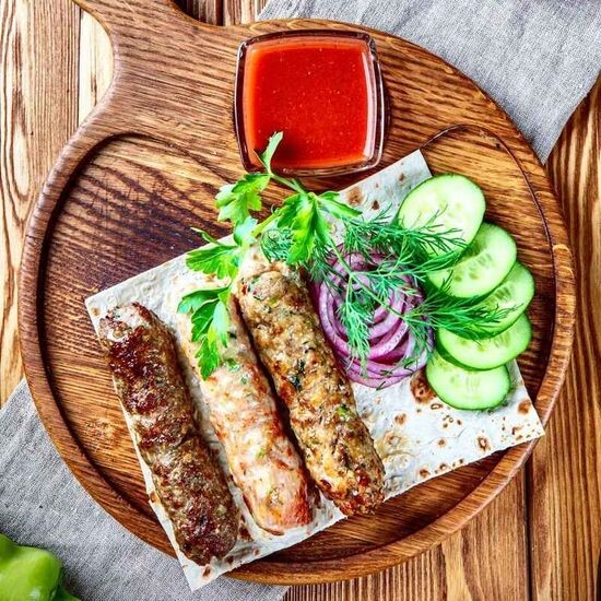 Кебаби из курицы с сыром