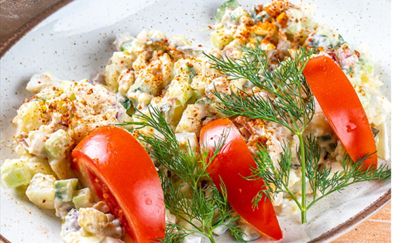 Салат для настоящих Джигитов