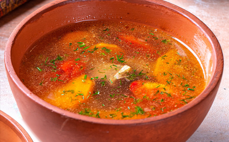 Шурпа с бараниной