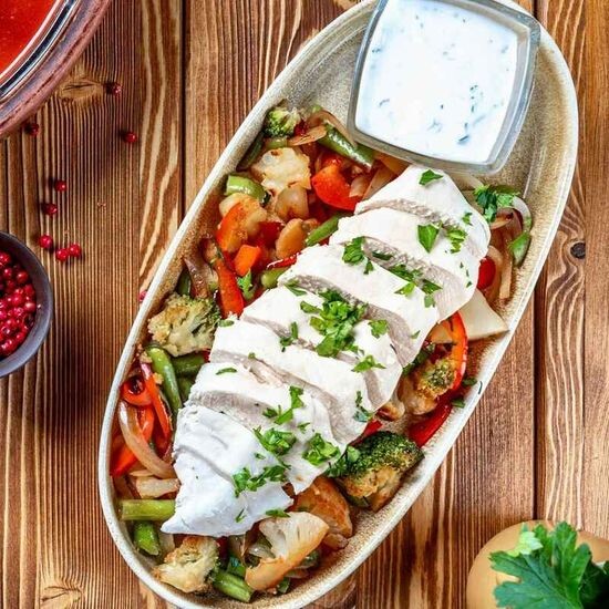 Цицила с овощами