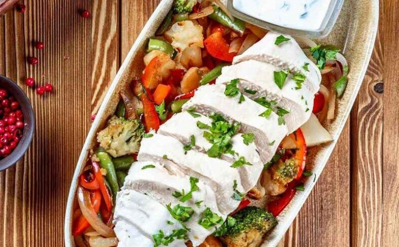 Цицила с овощами