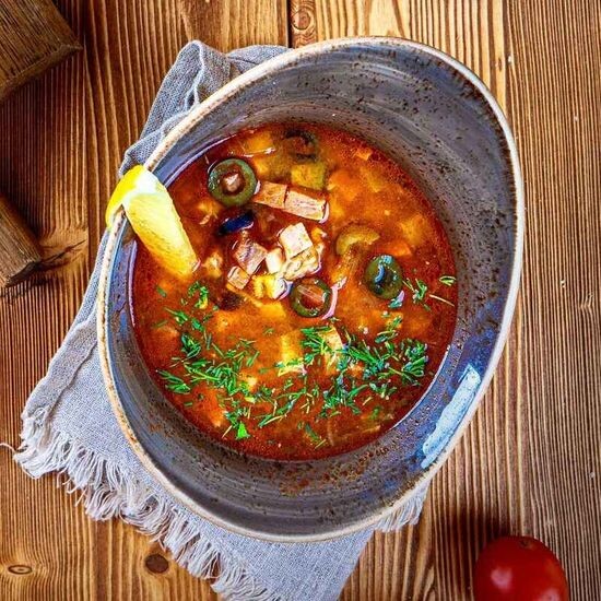 Солянка мясная