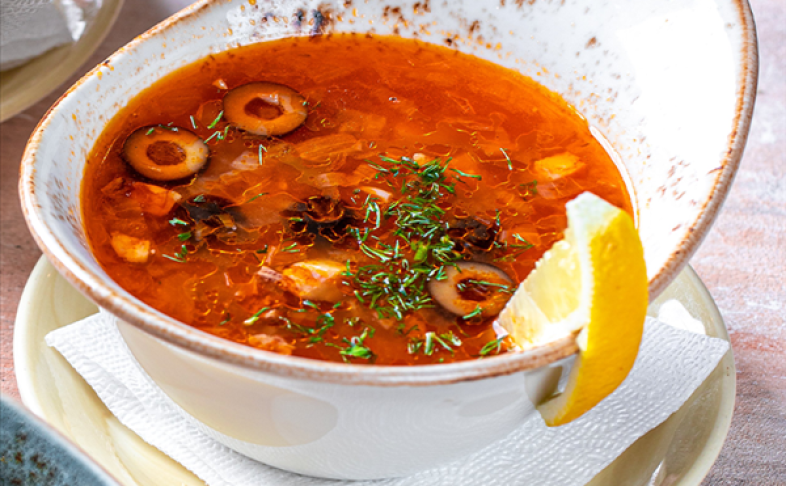 Солянка мясная