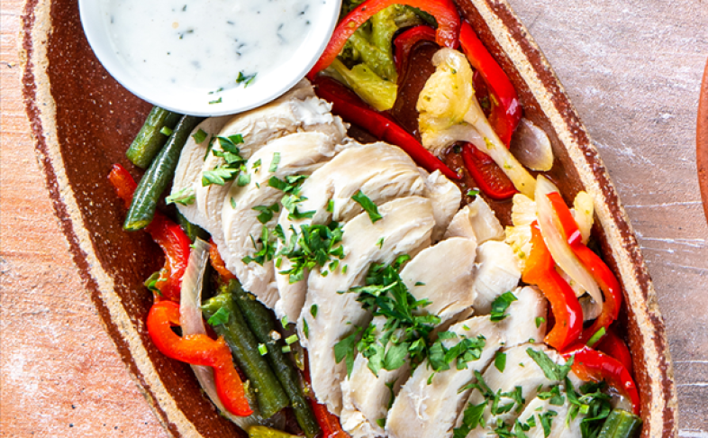 Цицила с овощами