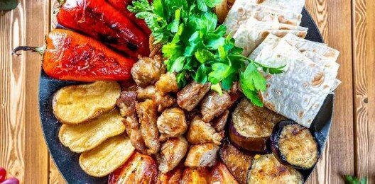 Садж с бараниной