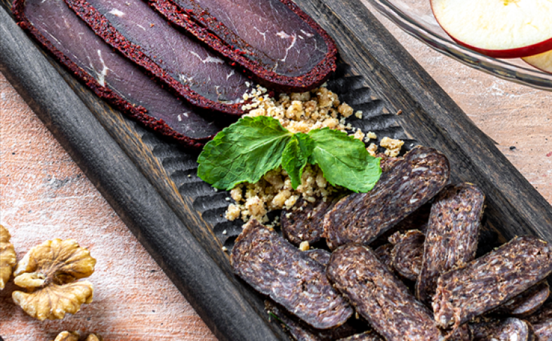 Тарелка грузинских деликатесов