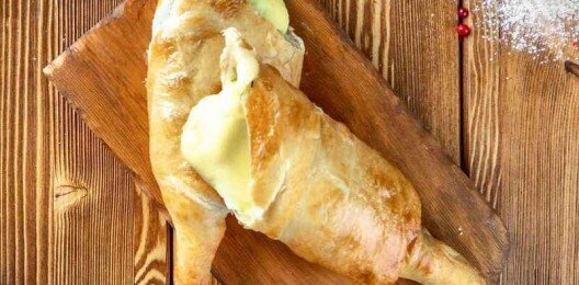 Хачапури с зеленью на мангале