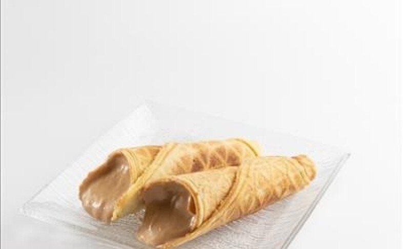 Трубочки с кремом