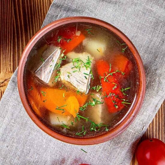 Шурпа с бараниной