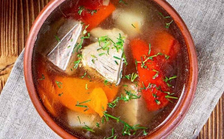 Шурпа с бараниной