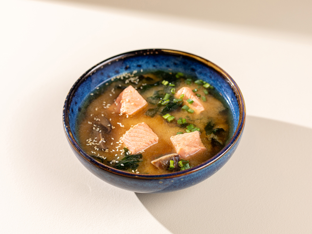 Суп Мисо с лососем 370г