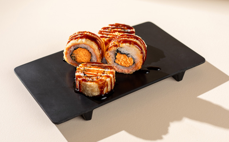 Ролл Сяке темпура (4 шт) 150г